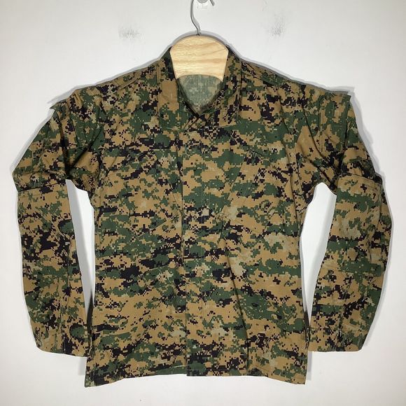 Propper Mens Long Sleeve Full Zip Camo Jacket Size Small - Picture 1 of 7